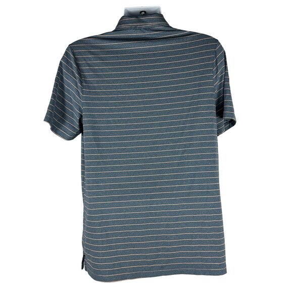 c9 by Champion Men's Striped Polo Shirt Size M Gray & Orange - Picture 2 of 6